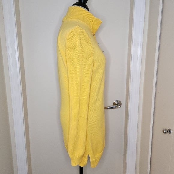 Ralph Lauren Yellow Knit Sweater - Picture 3 of 8